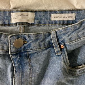 Gently used mom jeans!